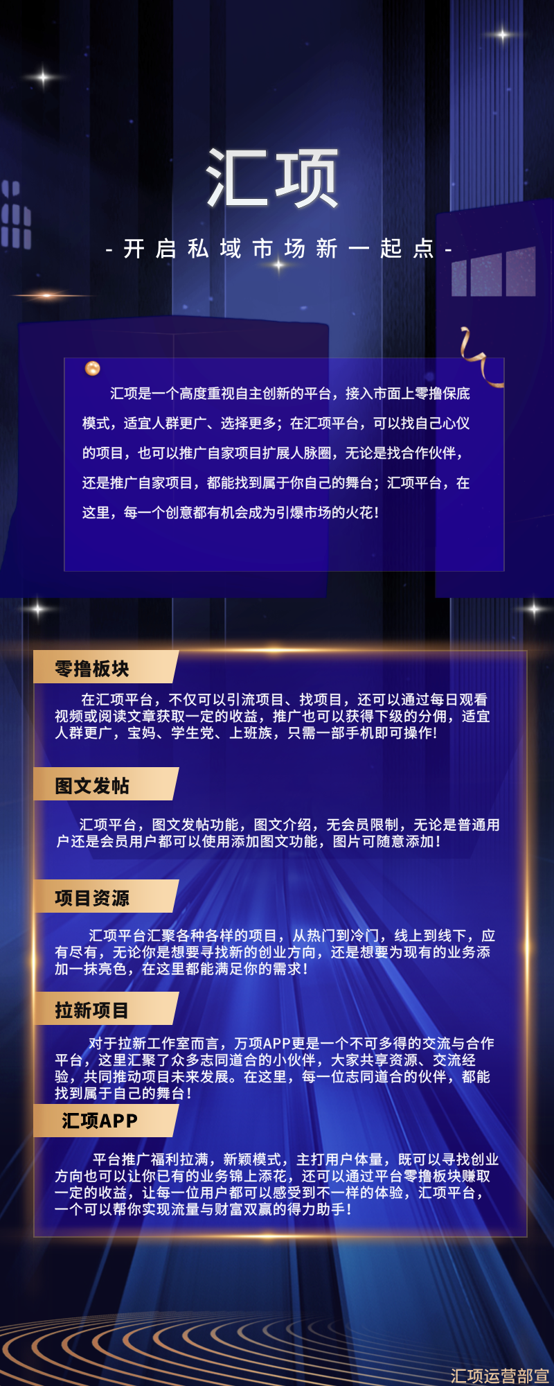 汇项APP，2025全新零撸+私域人脉平台，内排期间免费送合伙人！