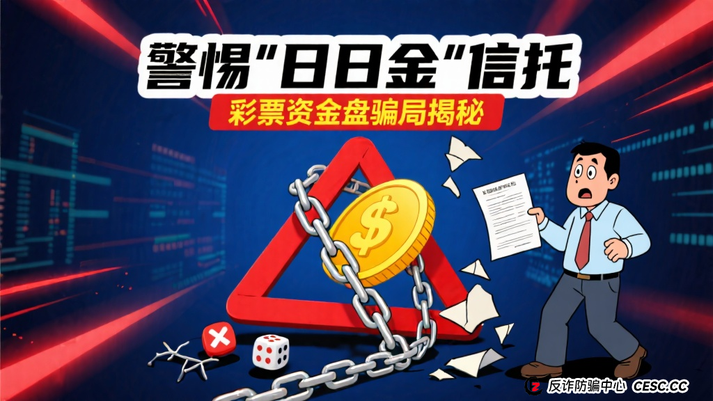 震哥揭秘“日日金”信托彩票资金盘骗局：这帮人又在割韭菜，