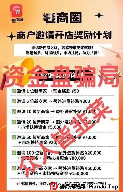 链商圈，乐世达商城，亚盟联盈，盈信量化，安我股保“要崩盘了！这些都是诈骗资金盘项目