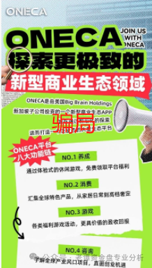 曝光【oneca】投资项目，经调查发现该项目涉嫌套牌国外AI产业公司进行